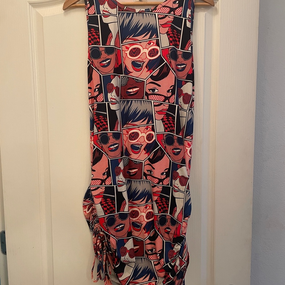 CVG Colorful Graphic Popart Multiway Dress
